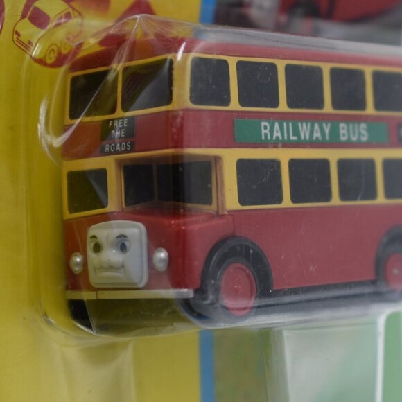 BULGY Motorized Red Bus 1995 TOMY Thomas & Friends Trackmaster Railway Train - Picture 7 of 10
